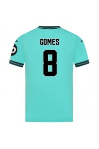 Wolves Joao Gomes #8 Fotballdrakt Borte Klær 2025-26 Korte ermer